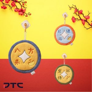 Custom Hangable Hand Towel; CNY gift idea