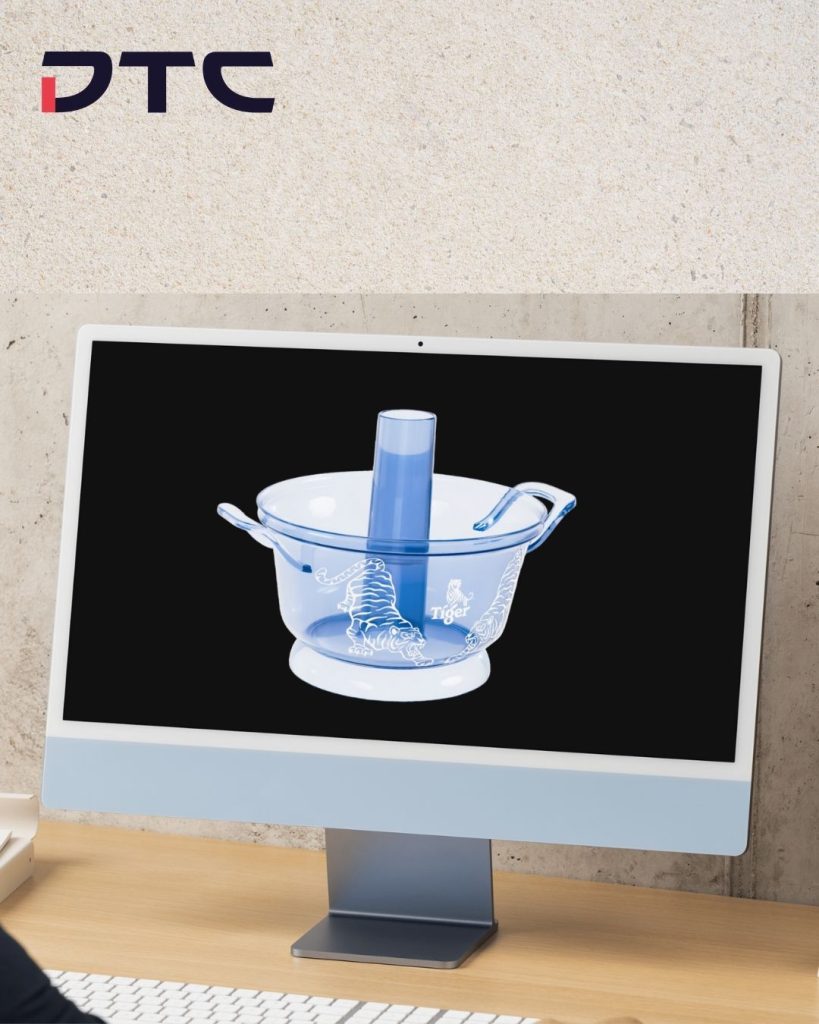 Tiger Crystal Coldpot 3D design