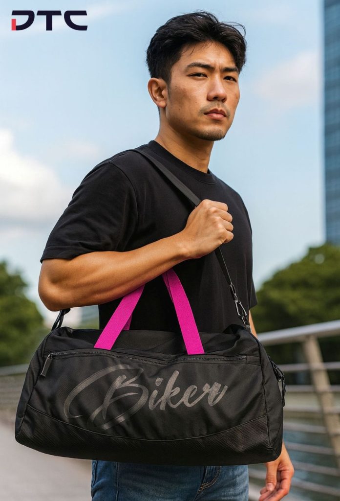 AEON Credit custom lifestyle gift: Custom Travel Bag by DTC World