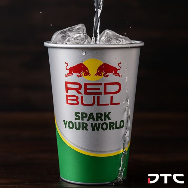 Red Bull Colour Changing Cup